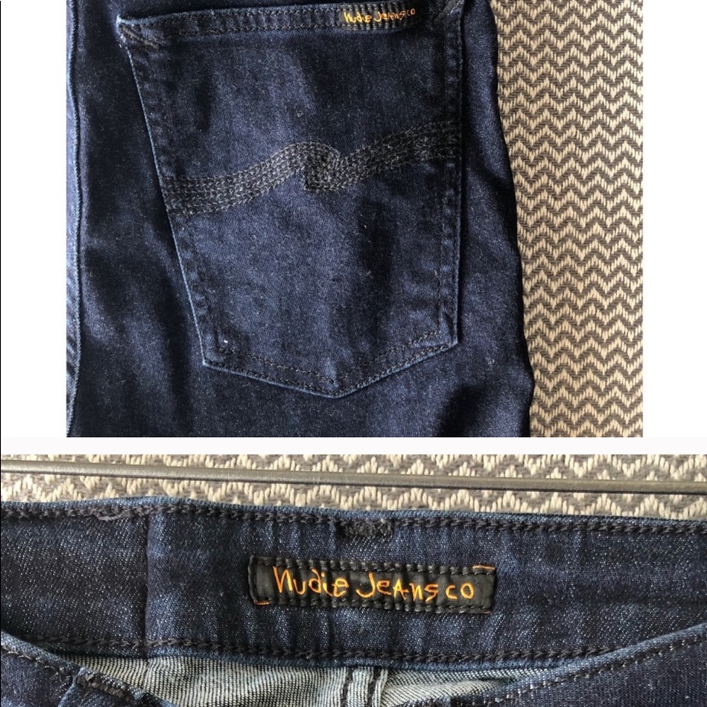 Nudie Jeans Hightop Tilde Dark Blue Wash